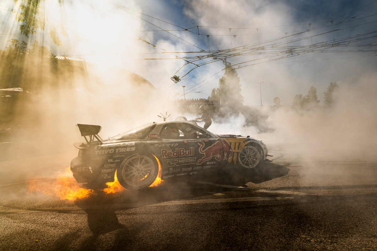 Így dübörgött a Red Bull Showrun Budapesten – képek!