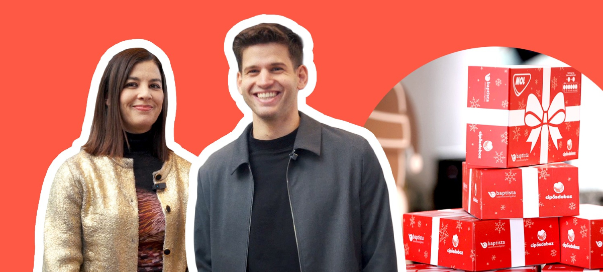 Az idei Cipősdoboz Akció nagykövetei: Ördög Nóra és Siklósi Gergely